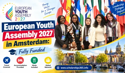 European Youth Assembly (EYA) 2027 in Amsterdam: Fully Funded Seats for Young Leaders