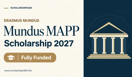 Erasmus Mundus MAPP Scholarship 2027: Funding and How to Apply