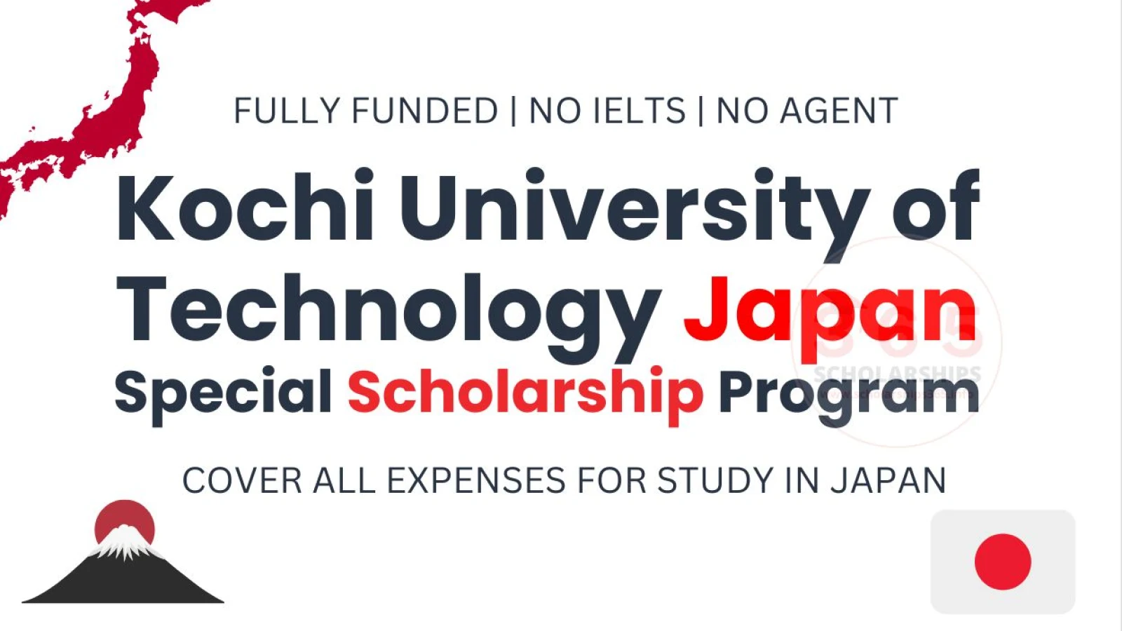 Kochi University of Technology Japan Special Scholarship Program