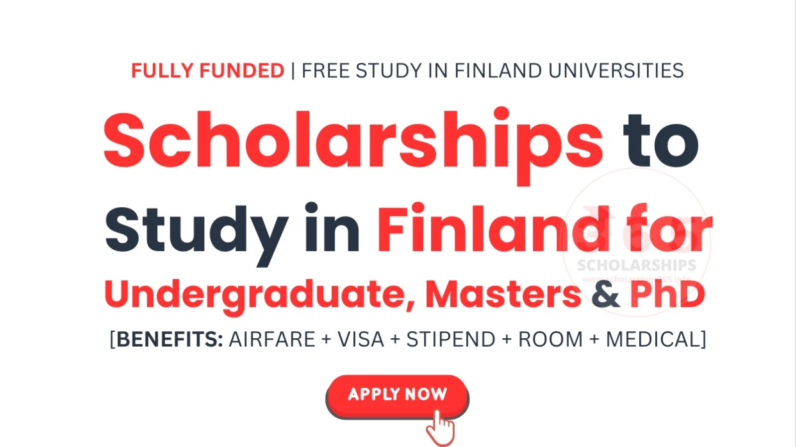 Scholarships to Study in Finland for Undergraduate, Masters & PhD