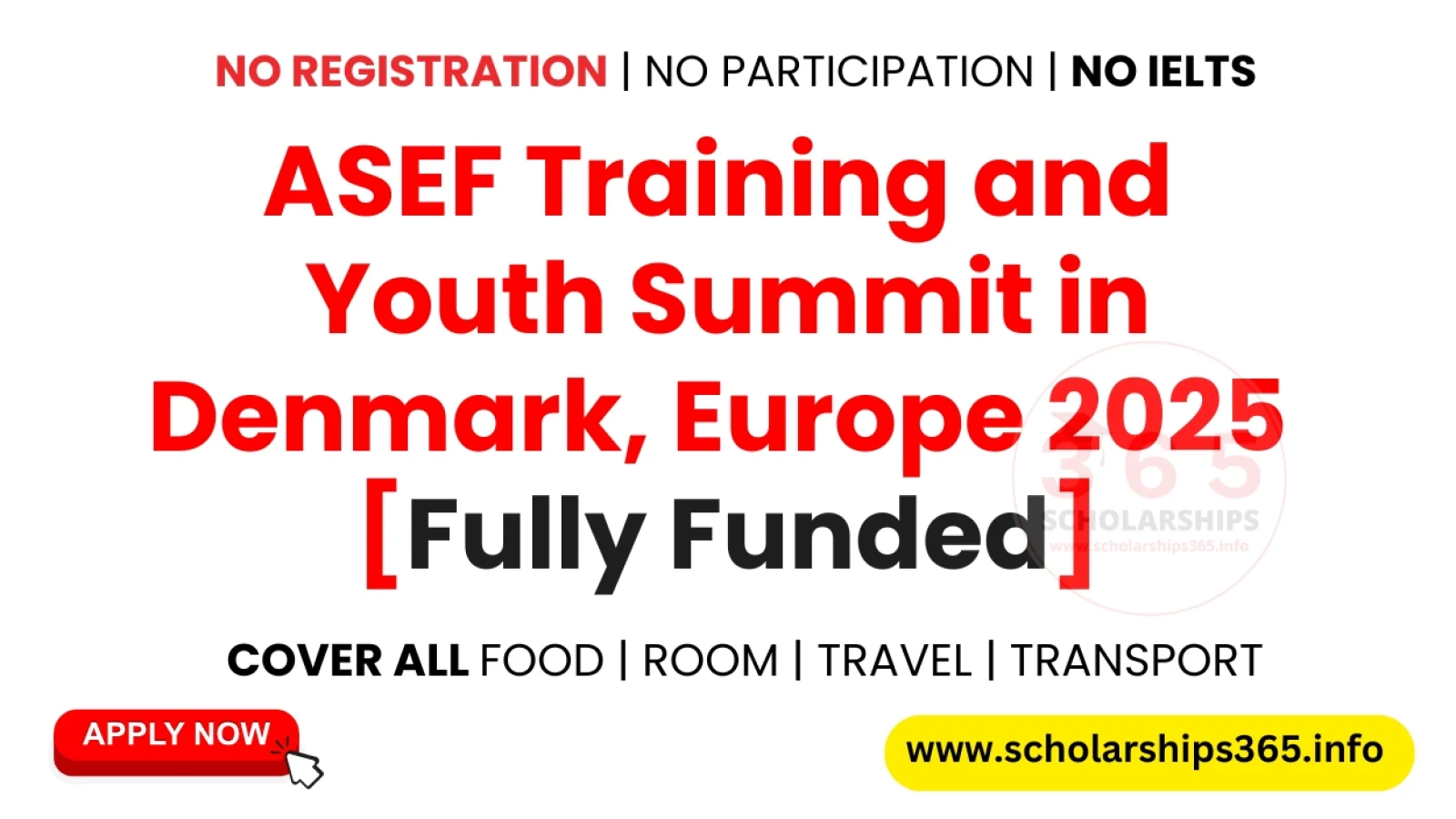 ASEF Training and Youth Summit in Denmark, Europe 2025 [Fully Funded]