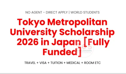 Tokyo Metropolitan University Scholarship 2026 in Japan [Fully Funded]