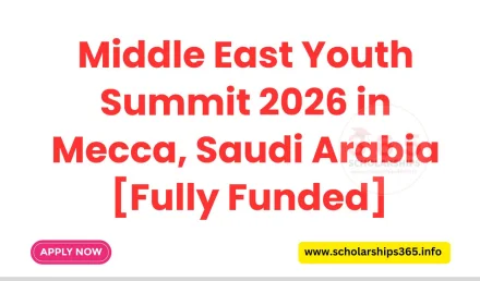 Middle East Youth Summit 2026 in Mecca, Saudi Arabia [Fully Funded]