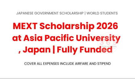 MEXT Scholarship 2026 at Asia Pacific University, Japan | Fully Funded