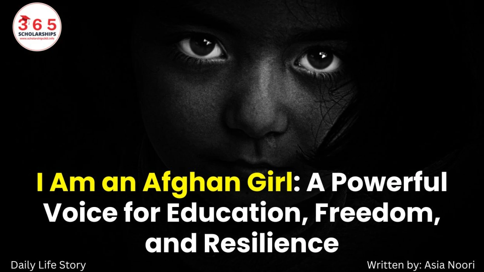 I Am an Afghan Girl: A Powerful Voice for Education, Freedom, and Resilience