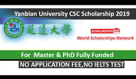 Yanbian University CSC Scholarship 2019 in China Fully Funded