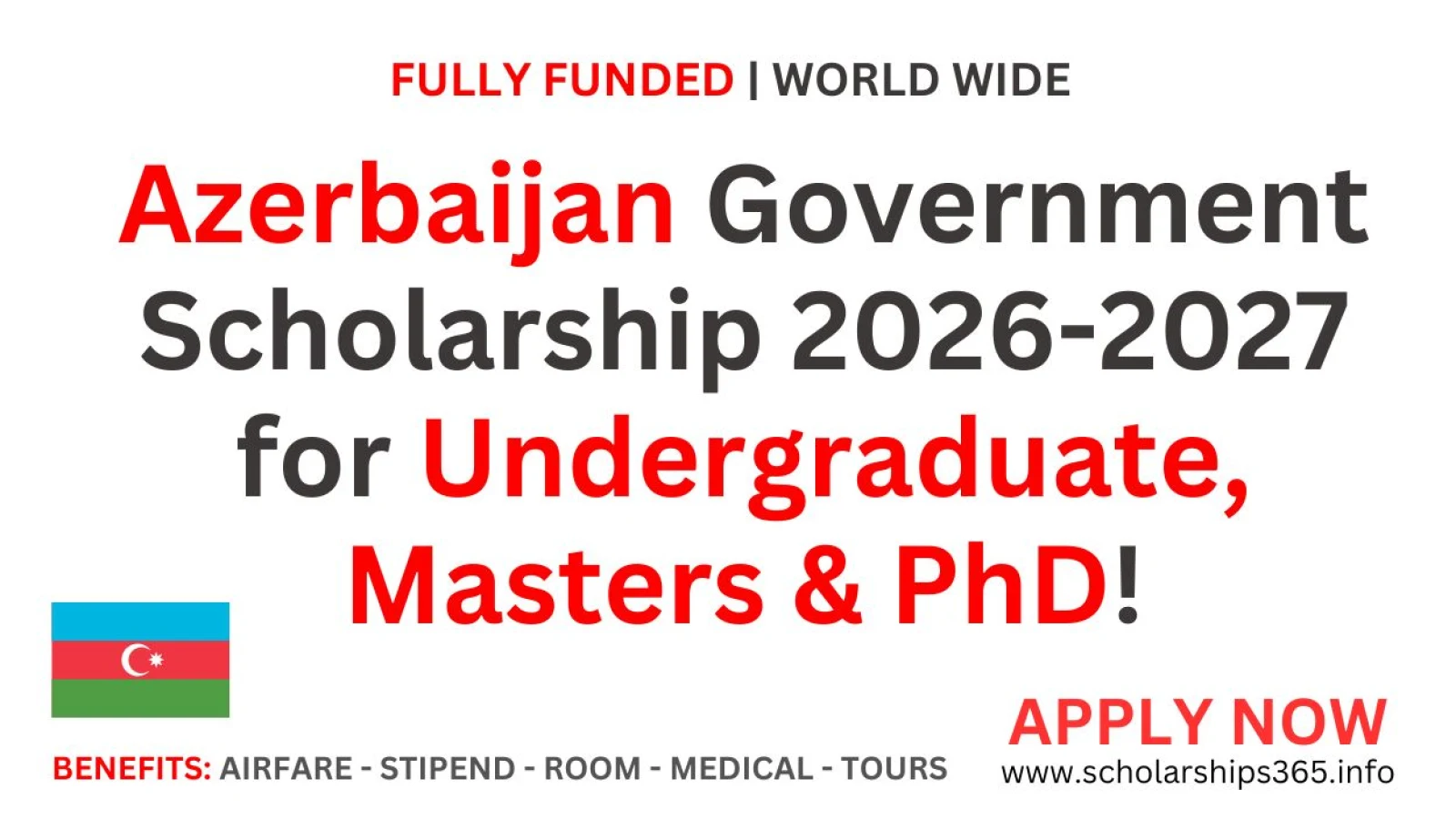 Azerbaijan Government Scholarship 2026-2027 [Fully Funded]