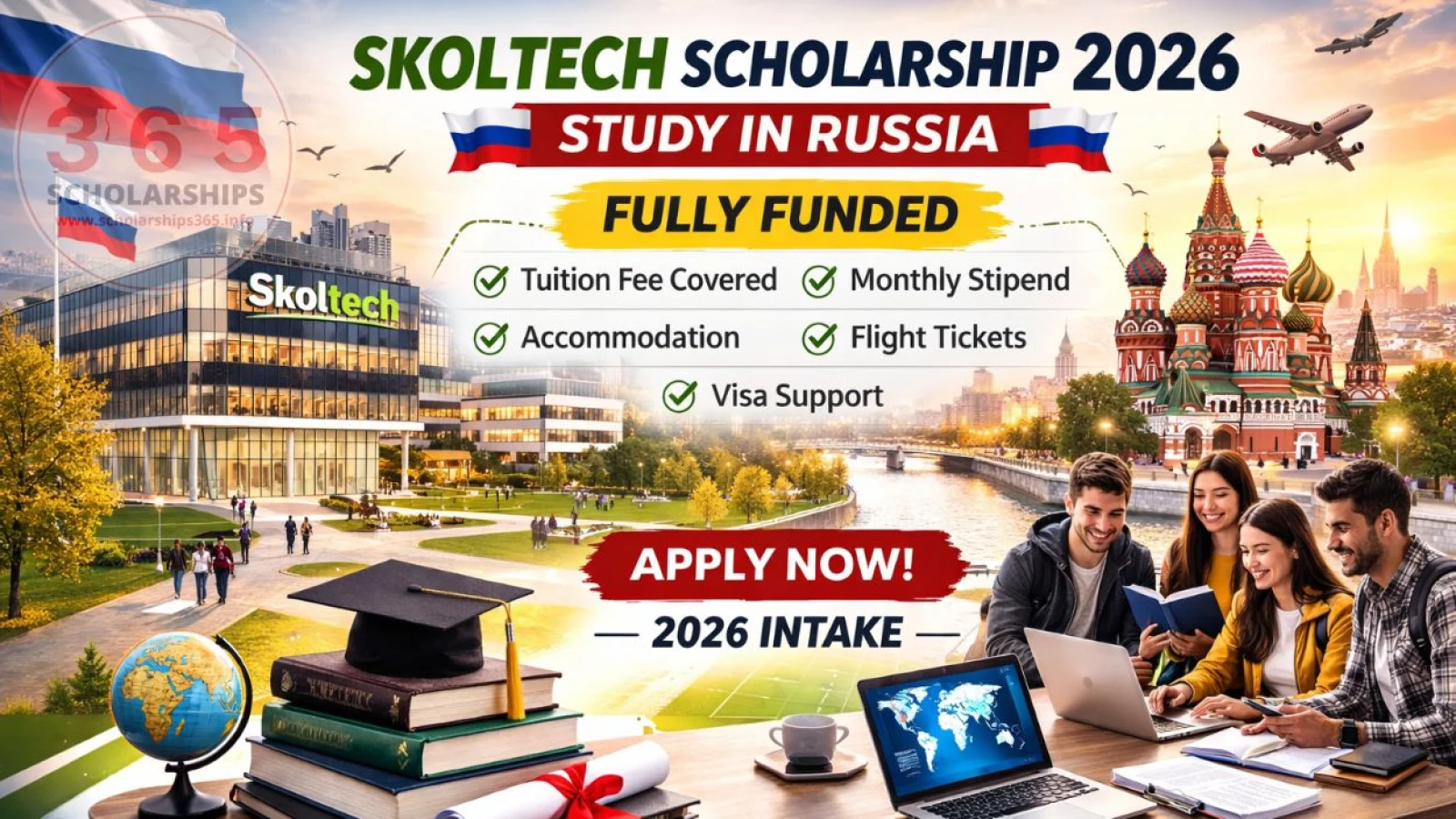 Skoltech Scholarship 2026 for Study in Russia [Fully Funded]