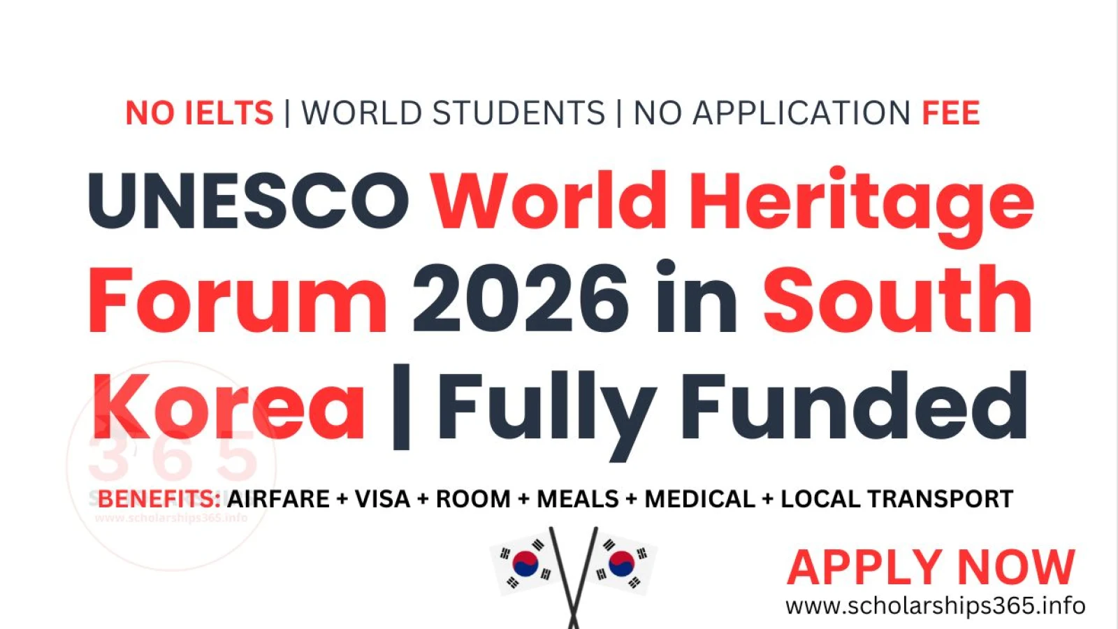UNESCO World Heritage Forum 2026 in South Korea | Fully Funded