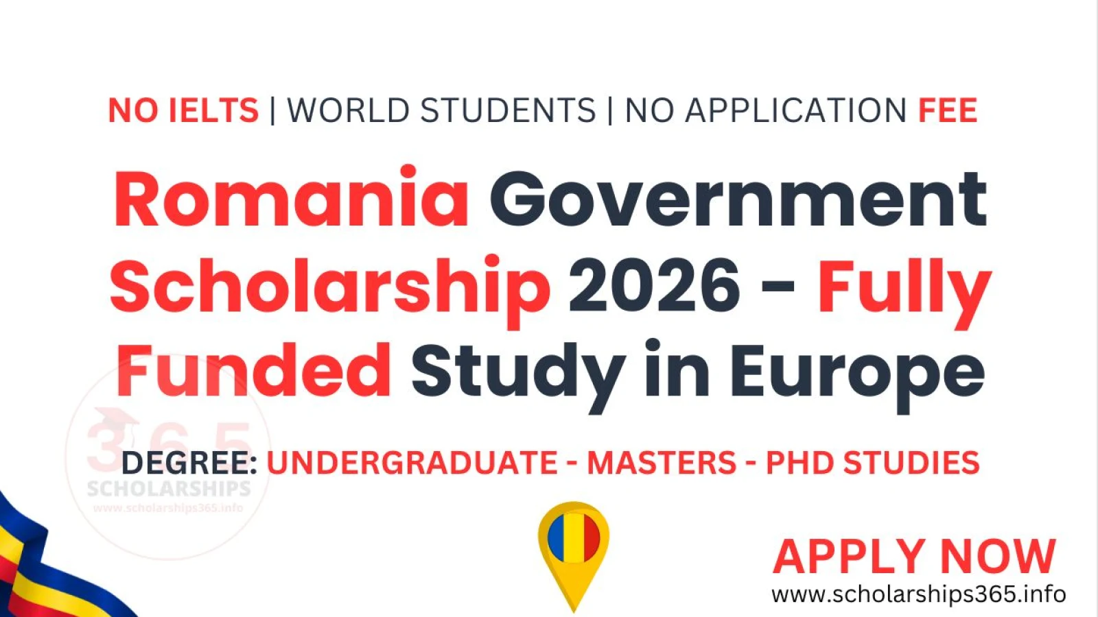 Romania Government Scholarship 2026 | Fully Funded Study in Europe