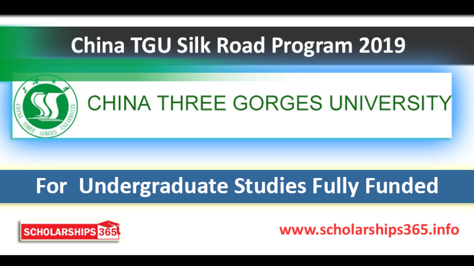 China Three Gorges University Chinese Government Scholarship Silk Road 2019 - Fully Funded