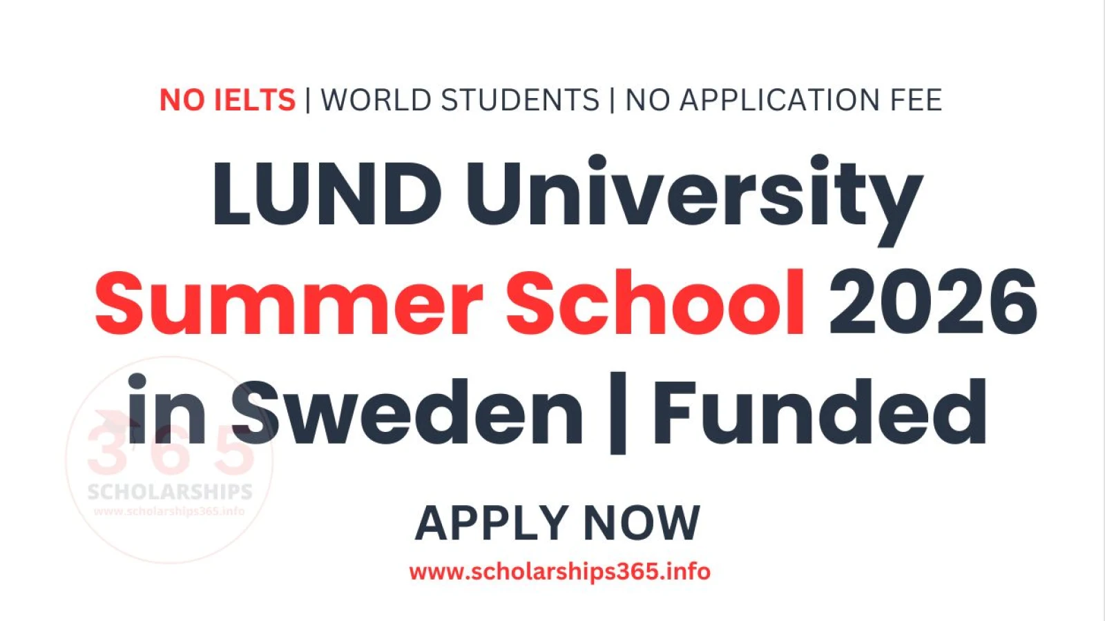 LUND University Summer School 2026 in Sweden | Funded Program
