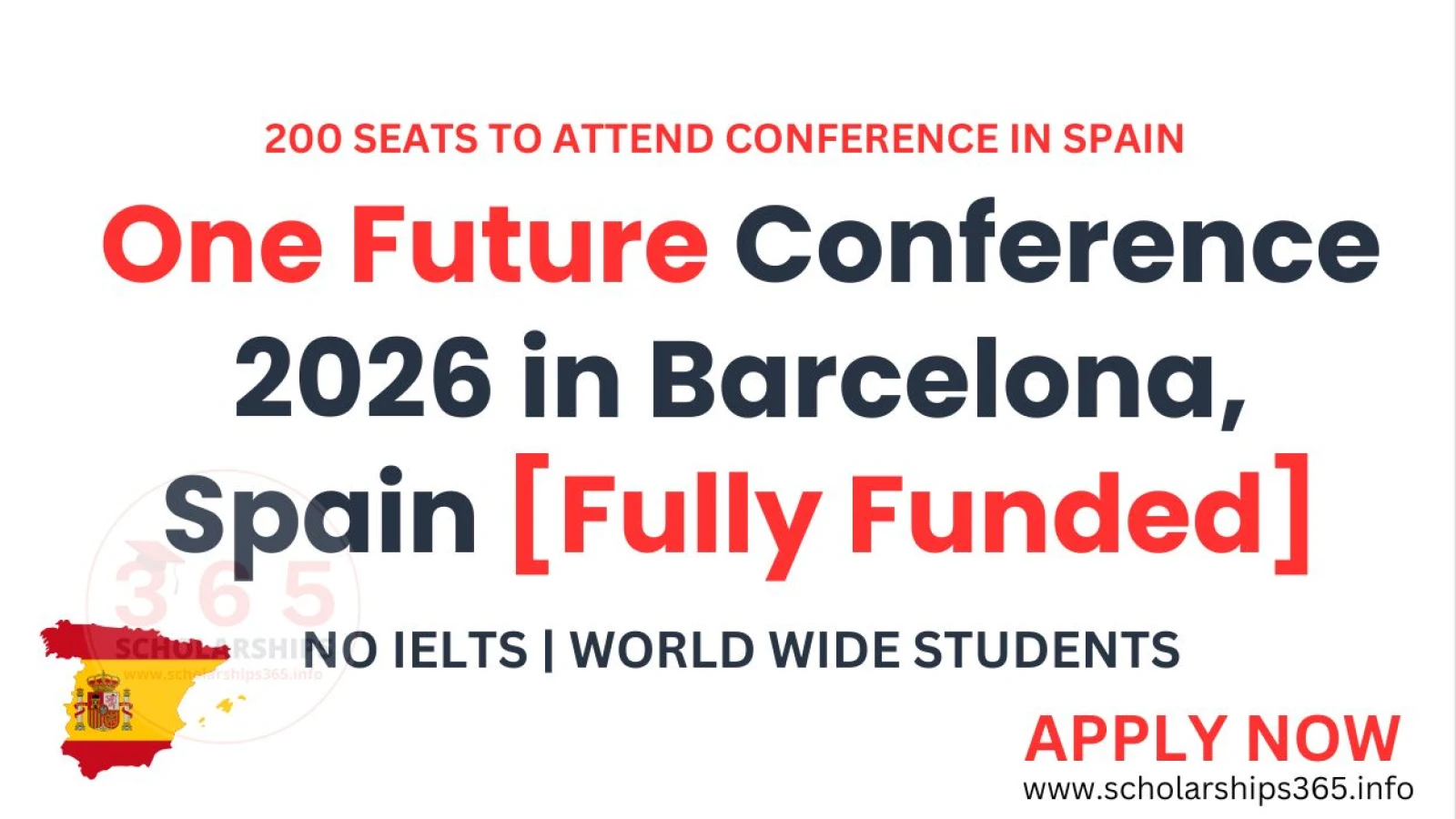 One Future Conference 2026 in Barcelona, Spain [Fully Funded]