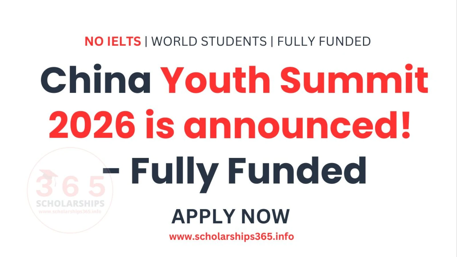 China Youth Summit 2026 Officially Opens Registration for Global Delegates
