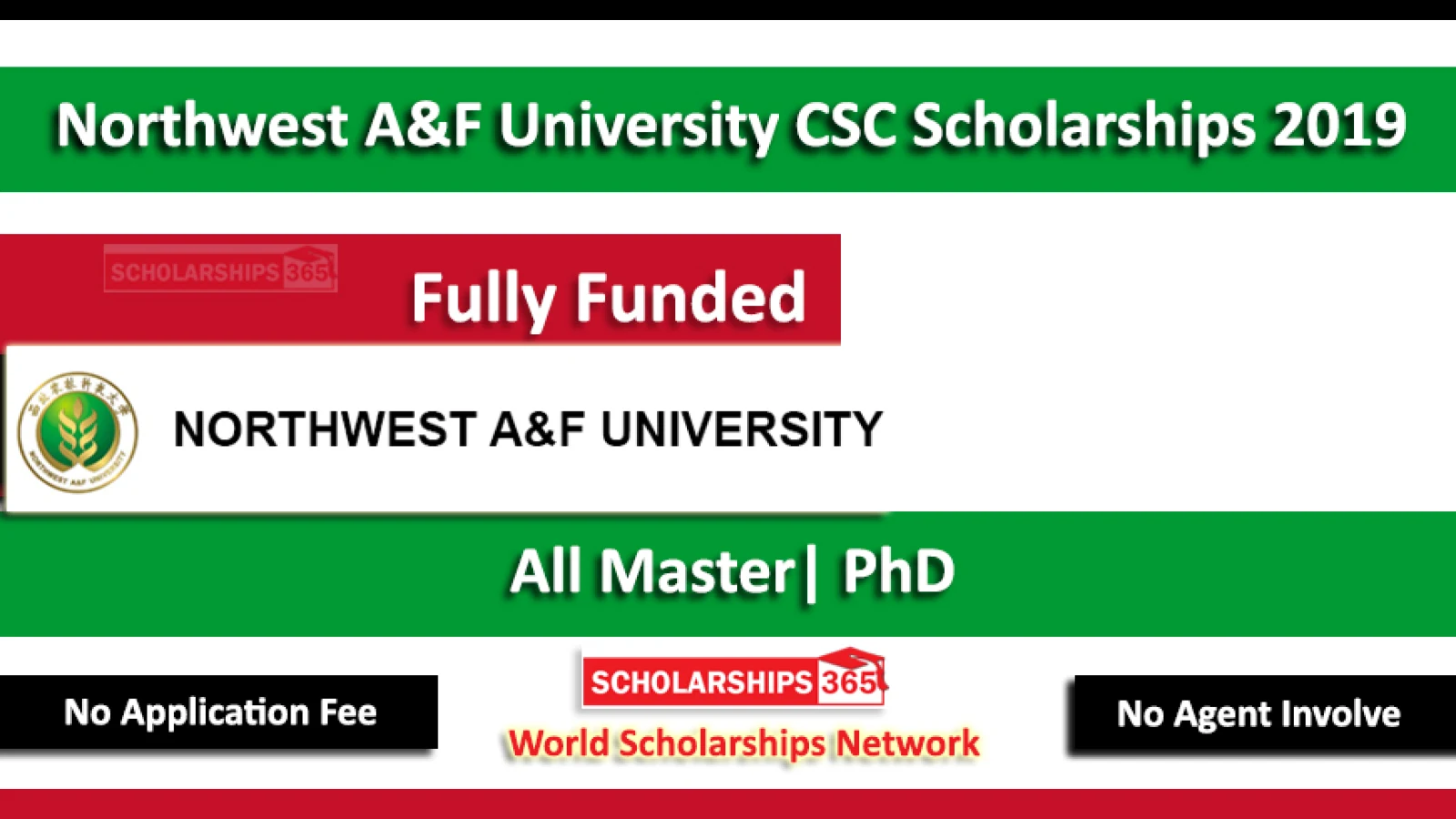 Northwest A&F University CSC Scholaraship 2019-2020 - Fully Funded in China