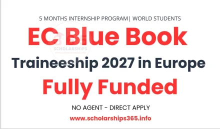 EC Blue Book Traineeship 2027 in Europe | Fully Funded