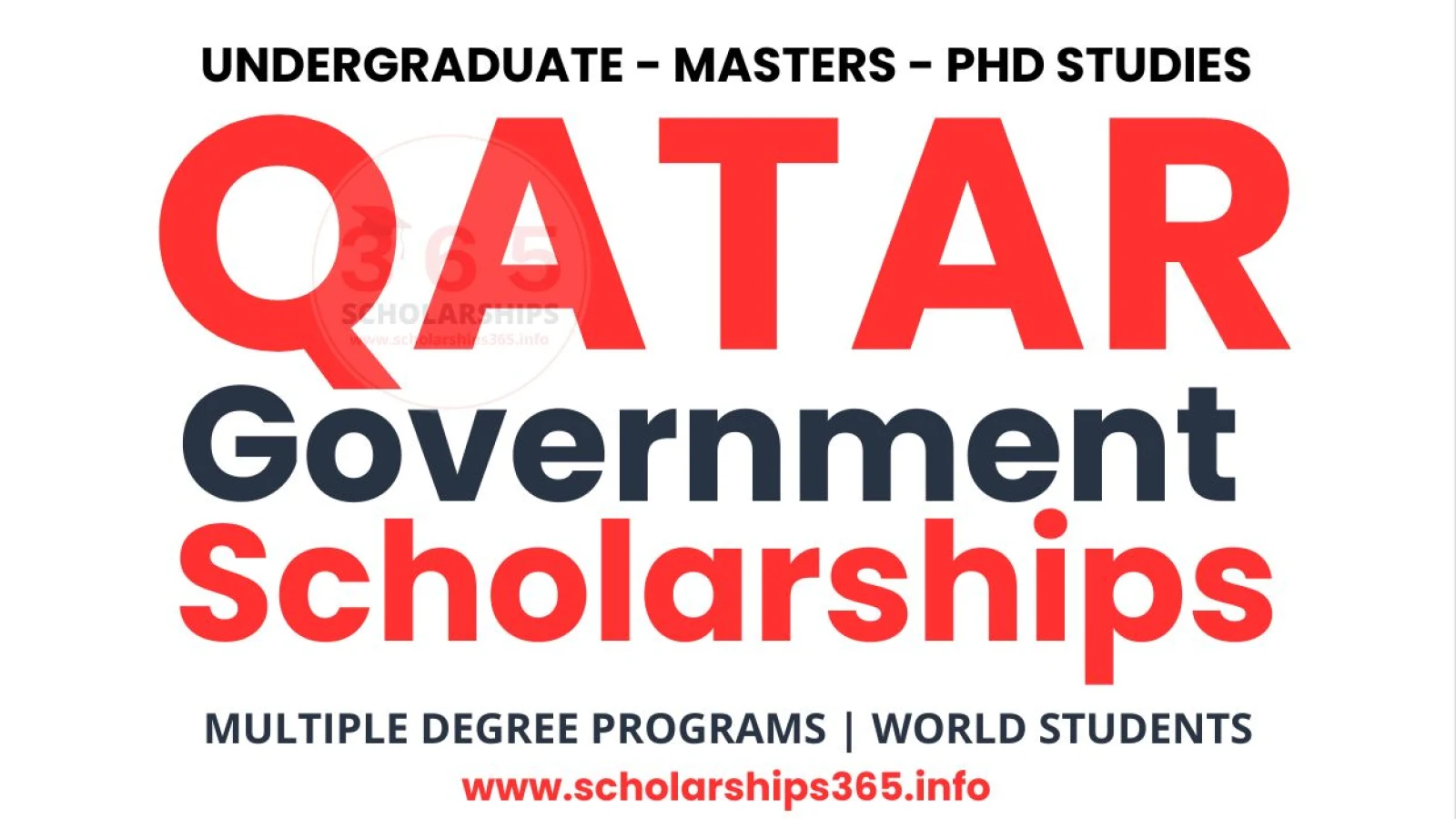 Qatar Government Scholarships 2027 | Study in 79 Countries