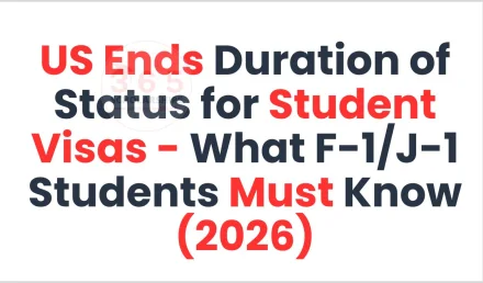 US Ends Duration of Status for Student Visas - What F-1/J-1 Students Must Know (2026)