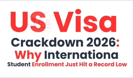 US Visa Crackdown 2026: Why International Student Enrollment Just Hit a Record Low