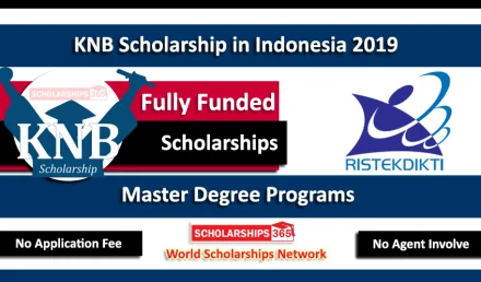 KNB Scholarships 2019 Indonesia for Master Studies - Fully Funded Indonesian Government
