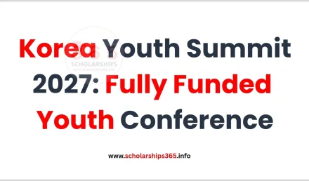 Korea Youth Summit 2027: Fully Funded Youth Conference