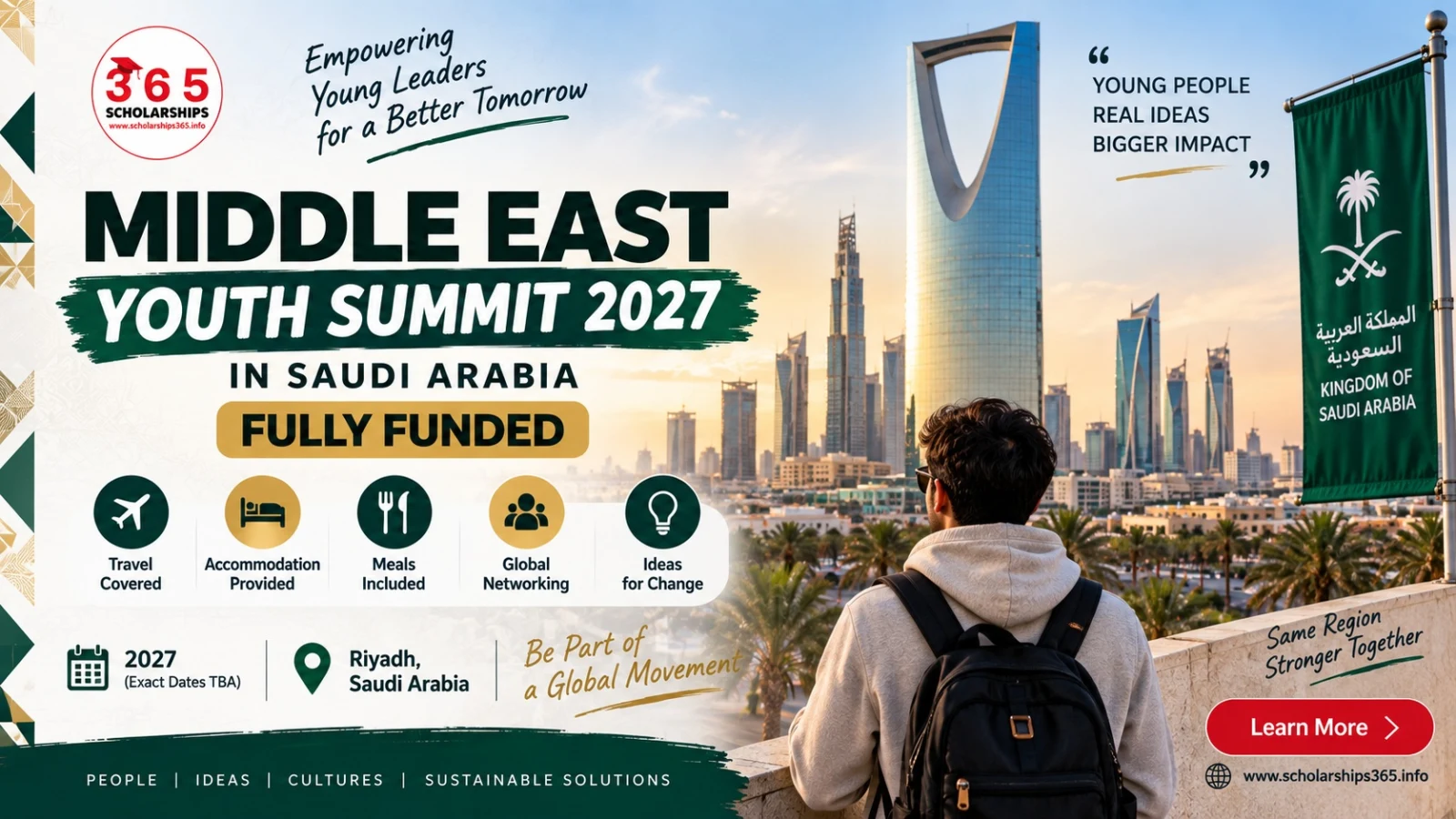 Middle East Youth Summit 2027 in Saudi Arabia (Fully Funded)