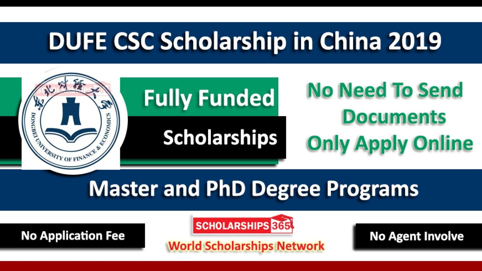 DUFE CSC Scholarships in China 2019 - Fully Funded Chinese Government Scholarship 2019