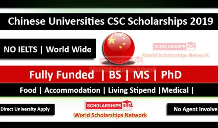 List of Chinese Universities CSC Scholarships 2019 - Fully Funded