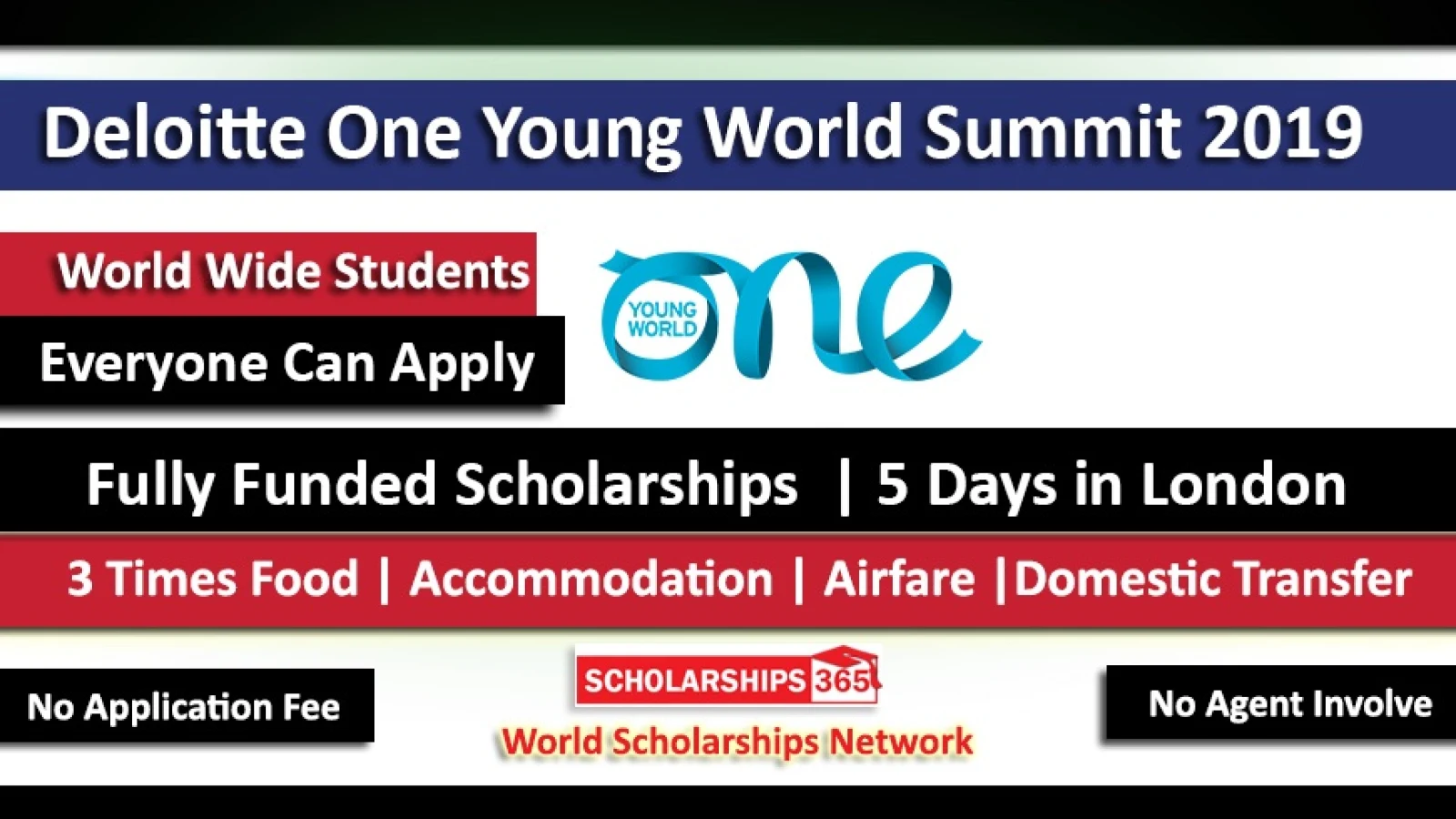 One Young World Summit 2019 Scholarship In London UK Fully Funded