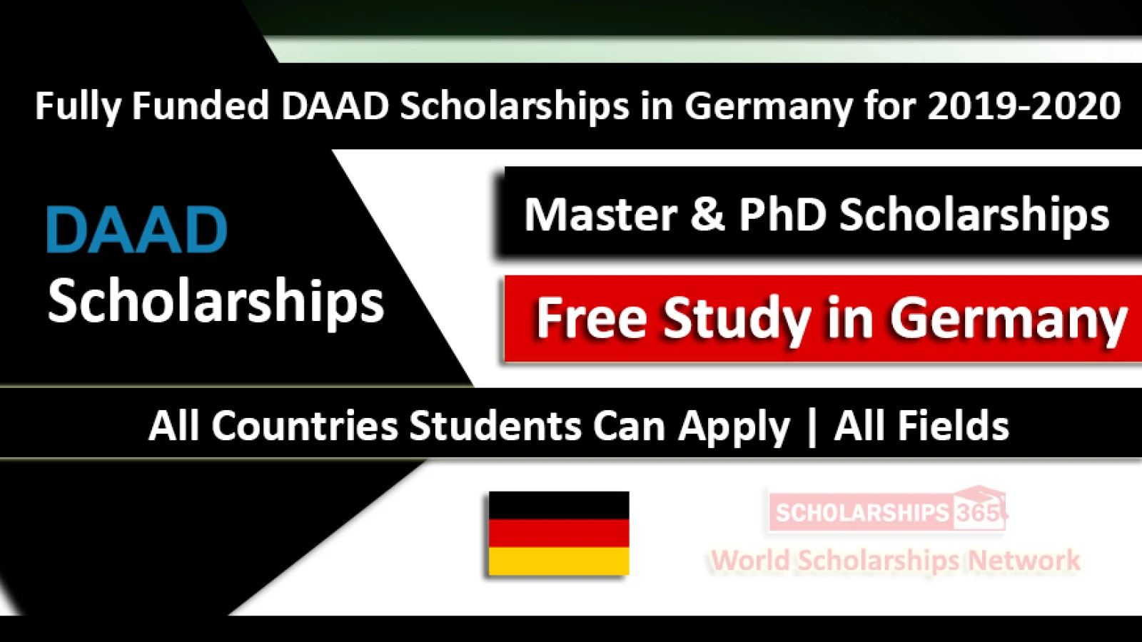 DAAD Scholarships in Germany for Development-Related Postgraduate Courses 2019-2020