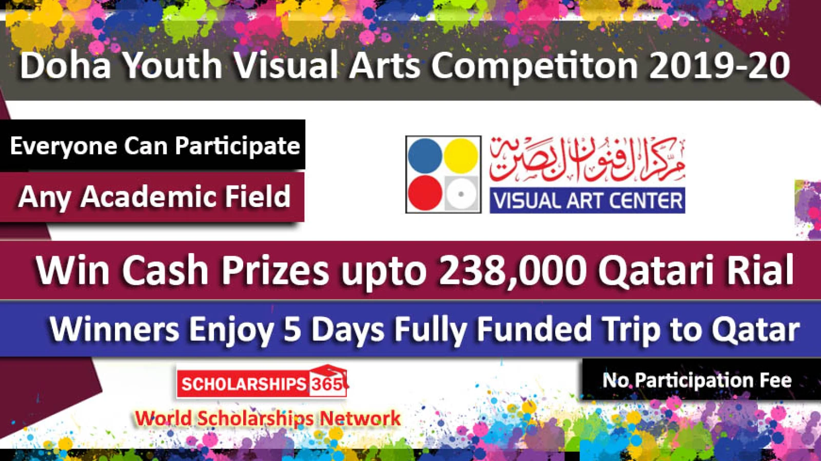 Doha Youth Innovation Award Event Theme Visual Arts 2019-2020 Doha QIC Youth Capital
