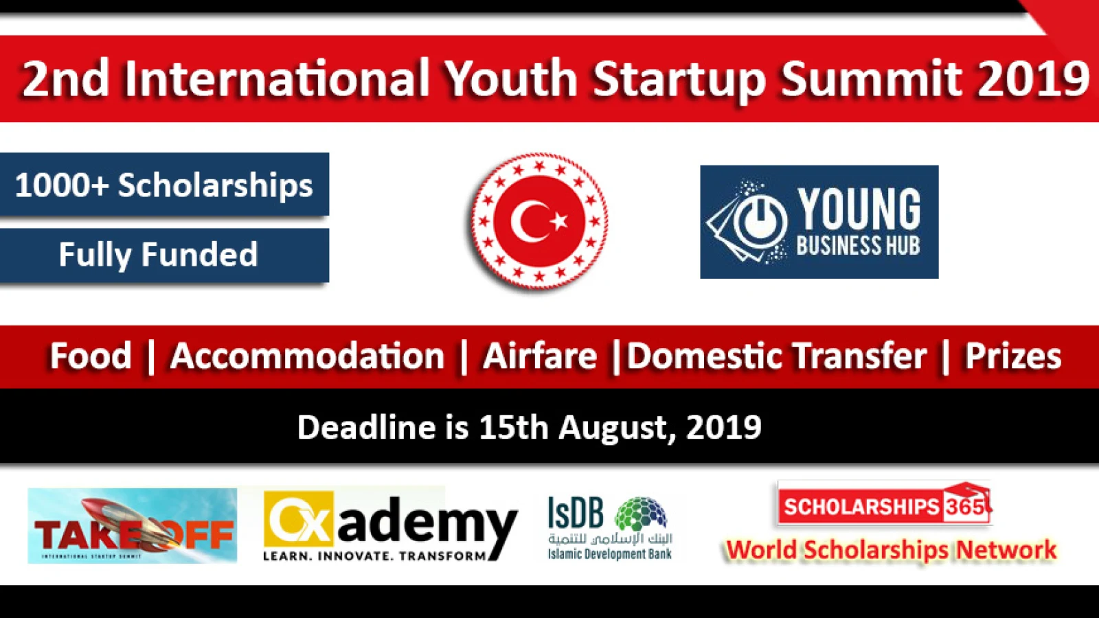 2nd International Youth Startup Summit 2019 in Istanbul, Turkey Fully Funded