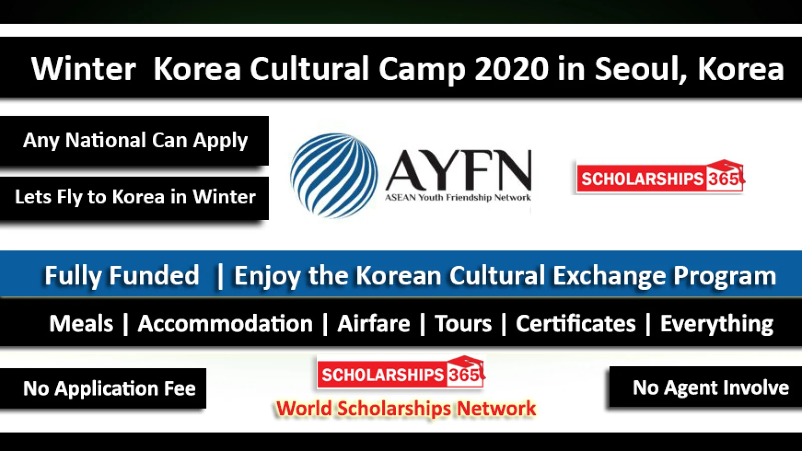 Winter Korea Cultural Experience Camp 2020 in Seoul, South Korea - Fully Funded