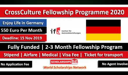 CrossCulture Program 2020 Germany Fully Funded - CCP 2020 Fellowship Program