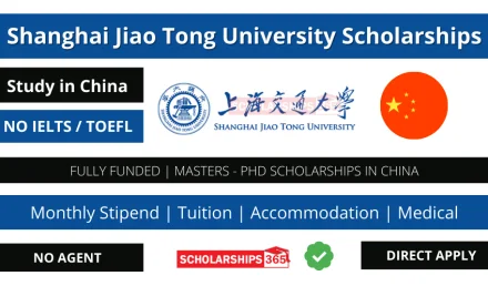 Shanghai Jiaotong University Scholarship 2025 - Fully Funded