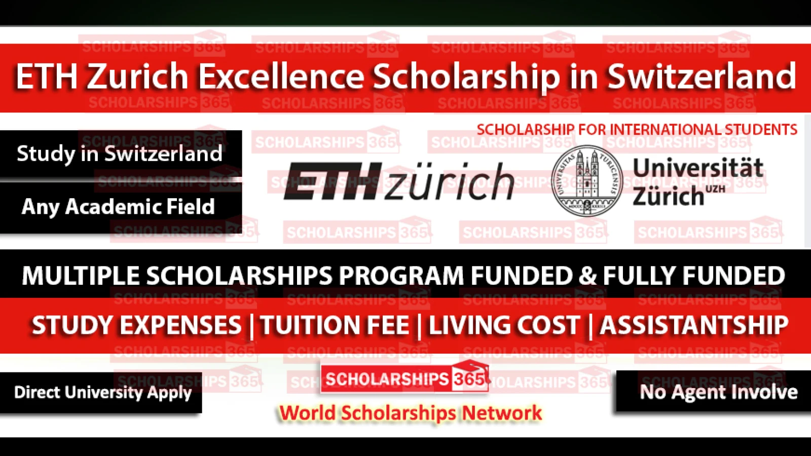 ETH Zurich Excellence Scholarship 2026 in Switzerland - Fully Funded