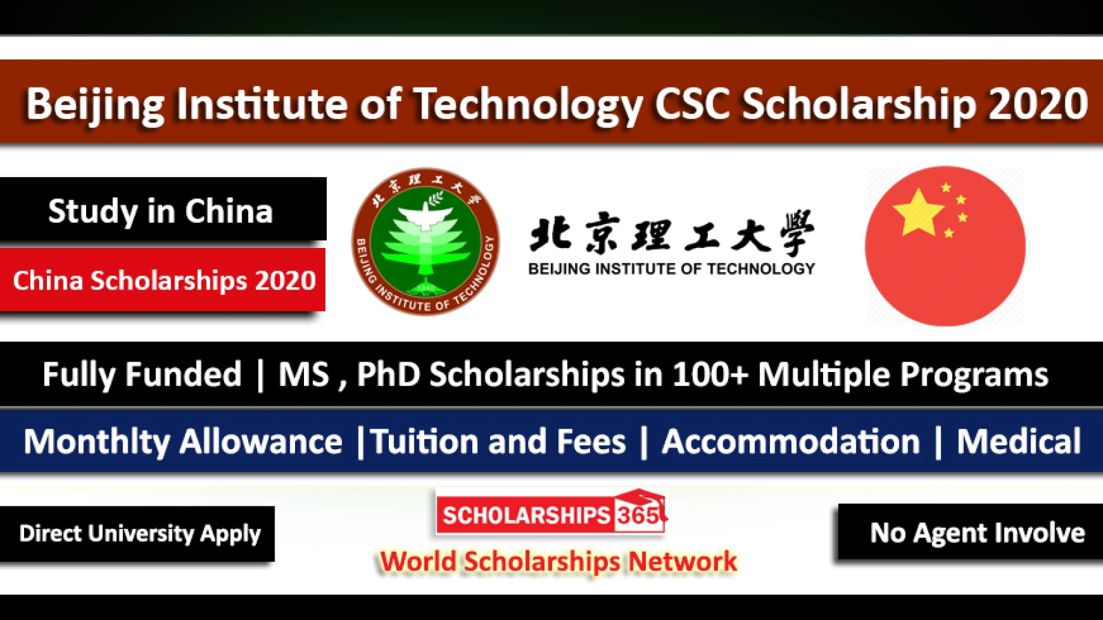 Beijing Institute of Technology CSC Scholarship 2020 - Fully Funded
