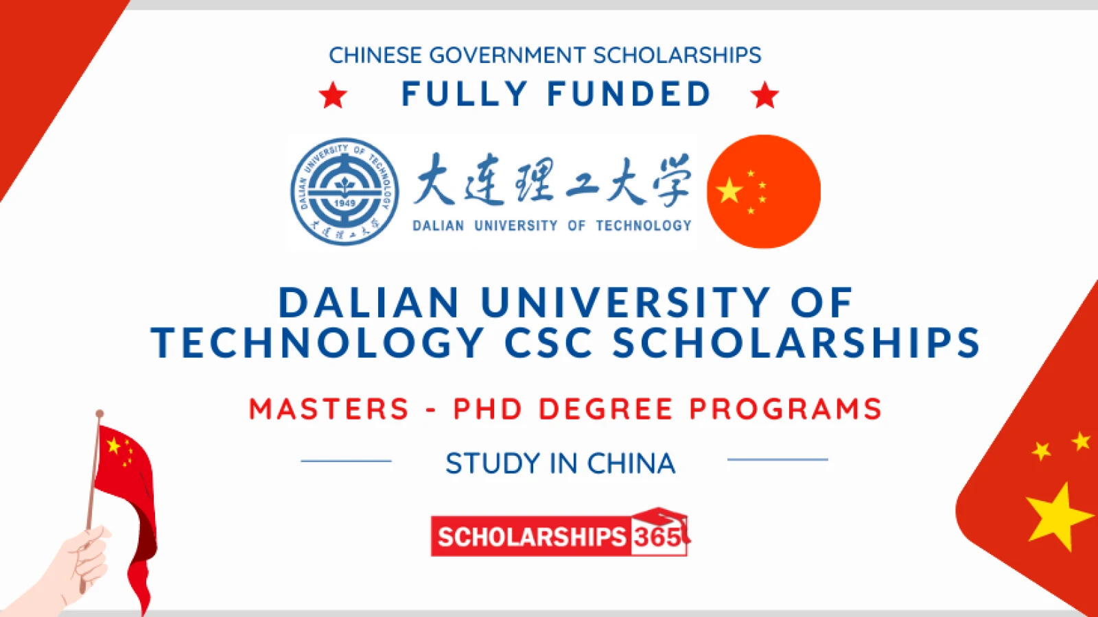 Dalian University of Technology CSC Scholarship 2025 | Fully Funded