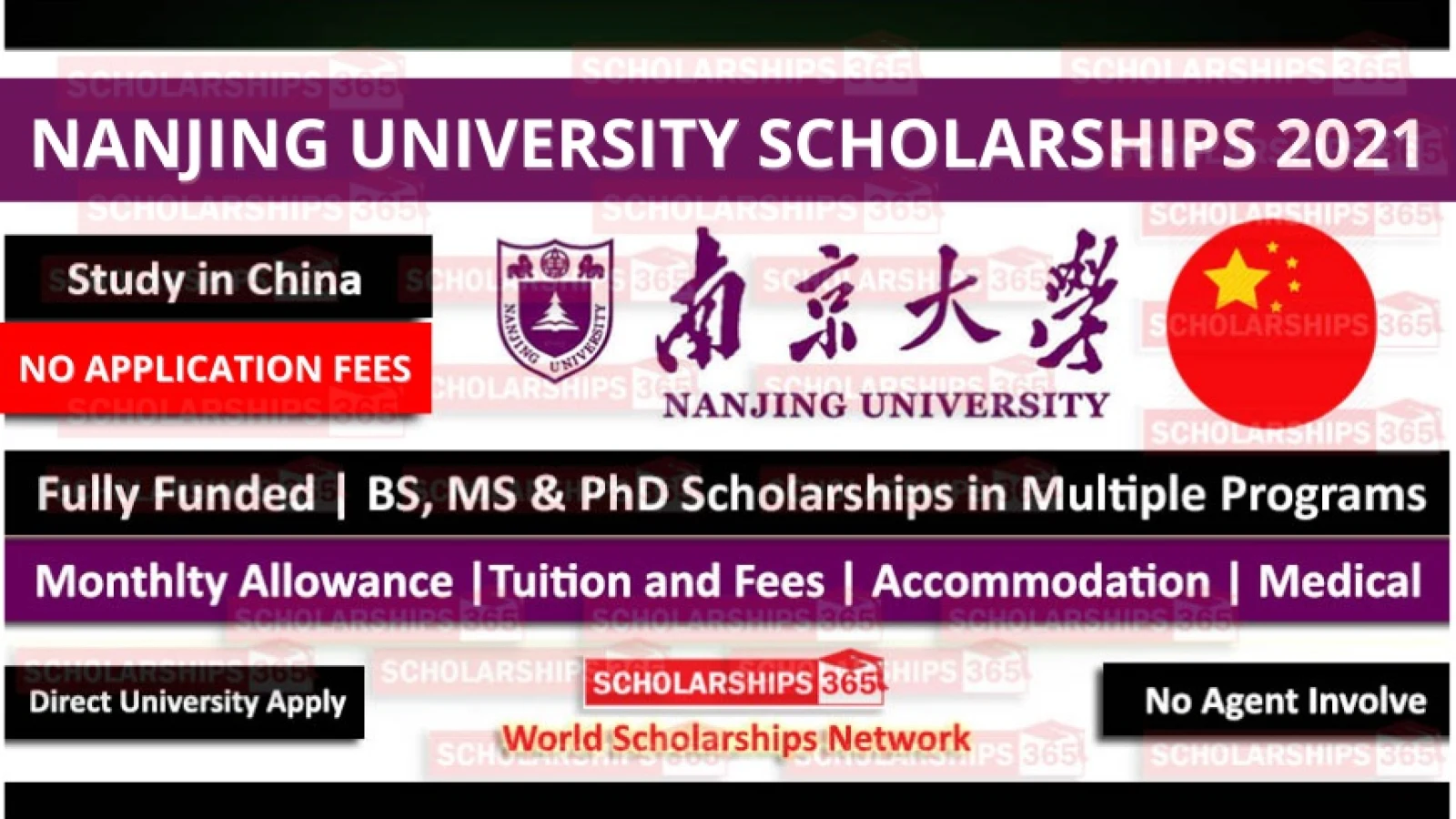 Nanjing University CSC Scholarship 2021 Fully Funded | Chinese Government Scholarship