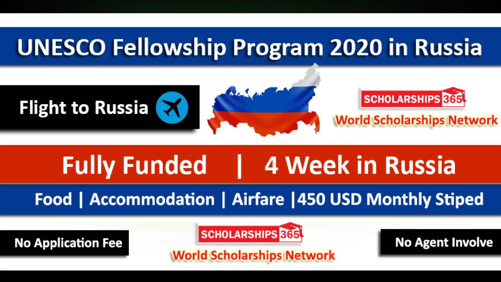 UNESCO Russia Fellowship Program 2020 - Fully Funded for International students