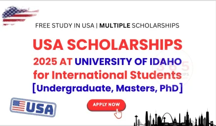 USA Scholarships 2025 at University of Idaho [Undergraduate, Masters, PhD]
