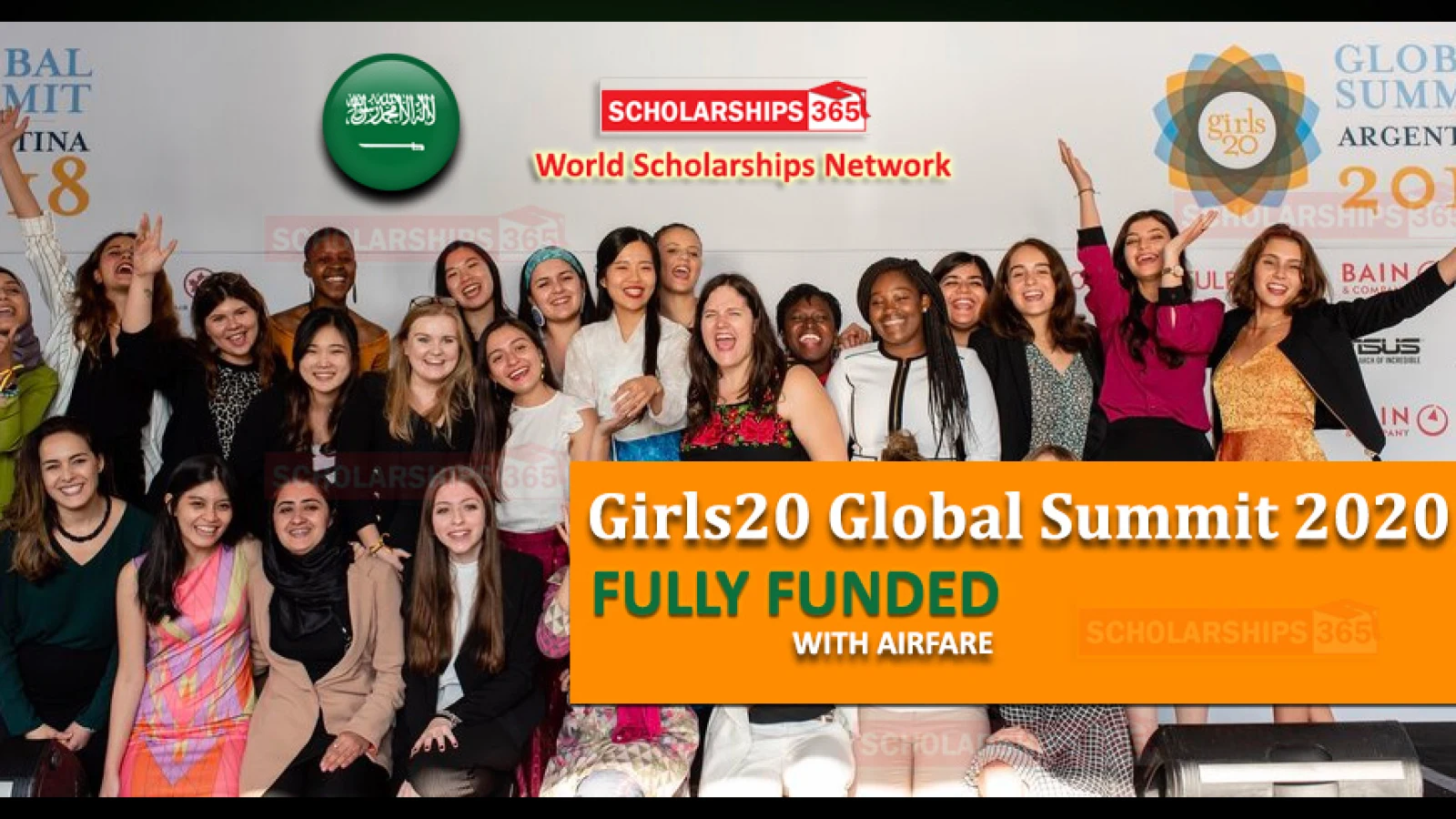Girls20 Global Summit 2020 in Riyadh, Saudi Arabia - Fully Funded