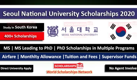 Seoul National University Scholarship 2020 in South Korea - Fully Funded