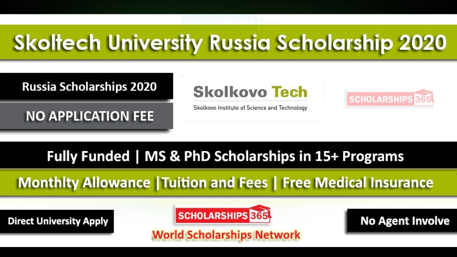 Skoltech Russia Scholarship 2020 Fully Funded For International Students