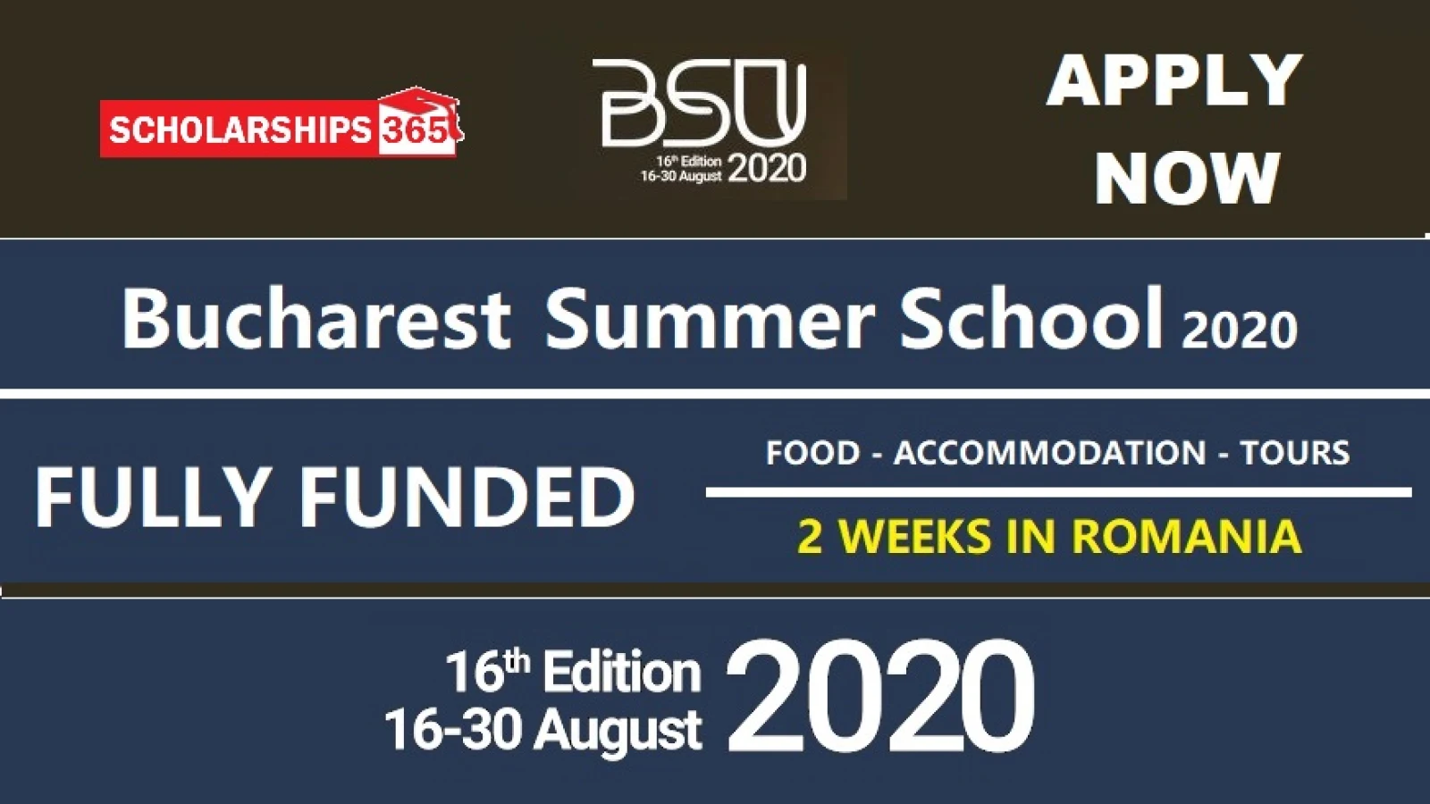 Bucharest Summer School 2020 in Romania - Fully Funded for International Students