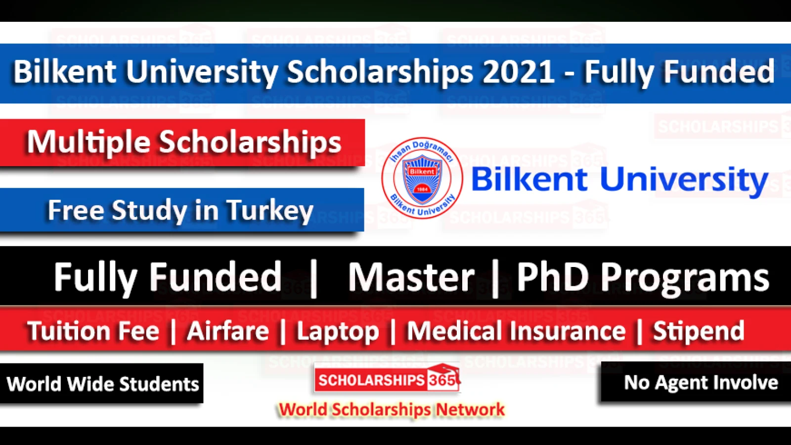 Bilkent University Scholarship 2021 in Turkey - Fully Funded for International Students