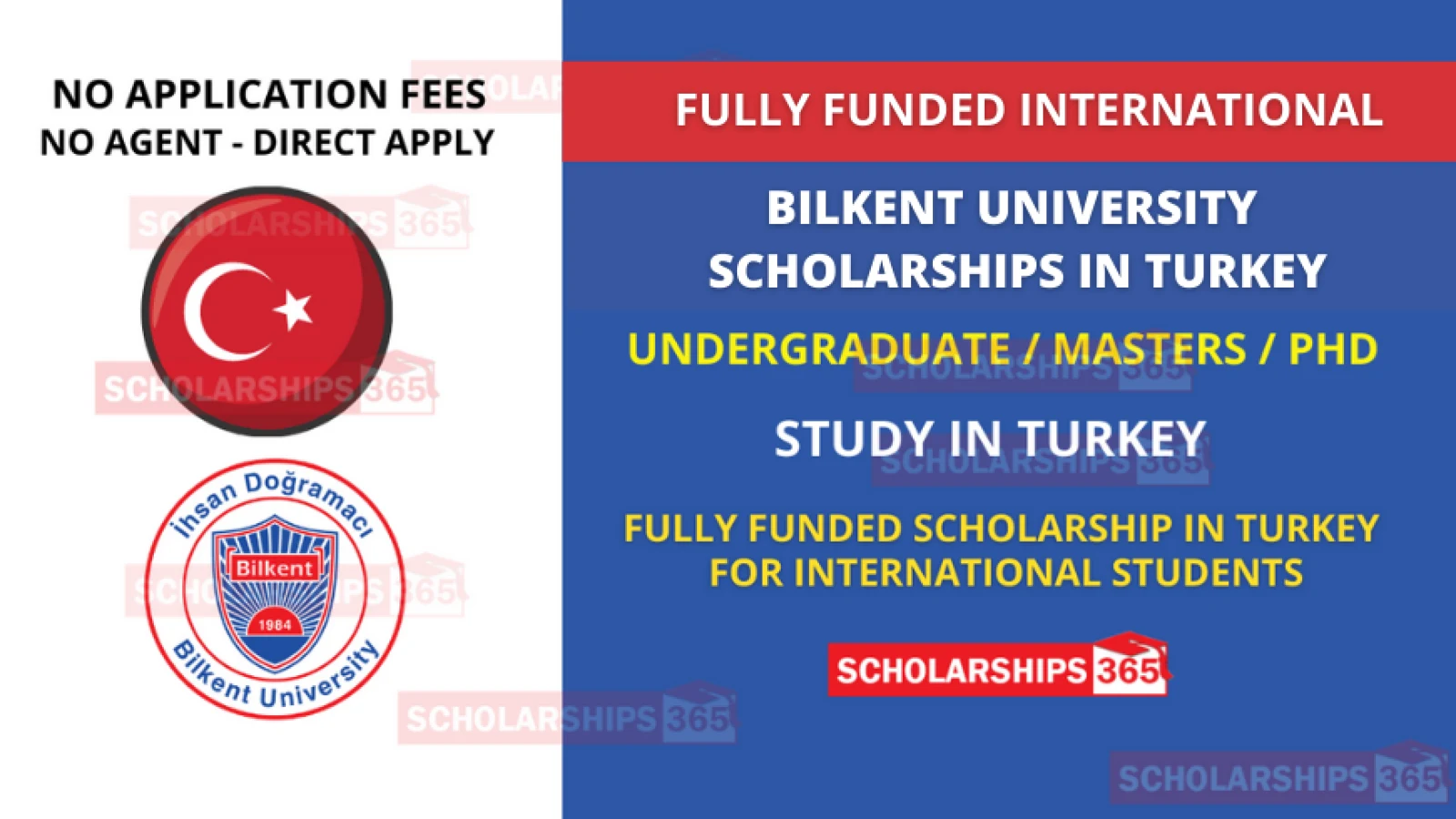 Bilkent University Turkey Scholarship 2024-2025 - Fully Funded Scholarships