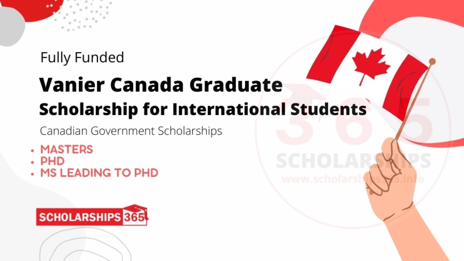 Vanier Canada Graduate Scholarship 2024 Fully Funded | Canadian Government Scholarships