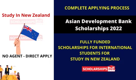 Asian Development Bank Scholarships 2022 Fully Funded - University of Auckland