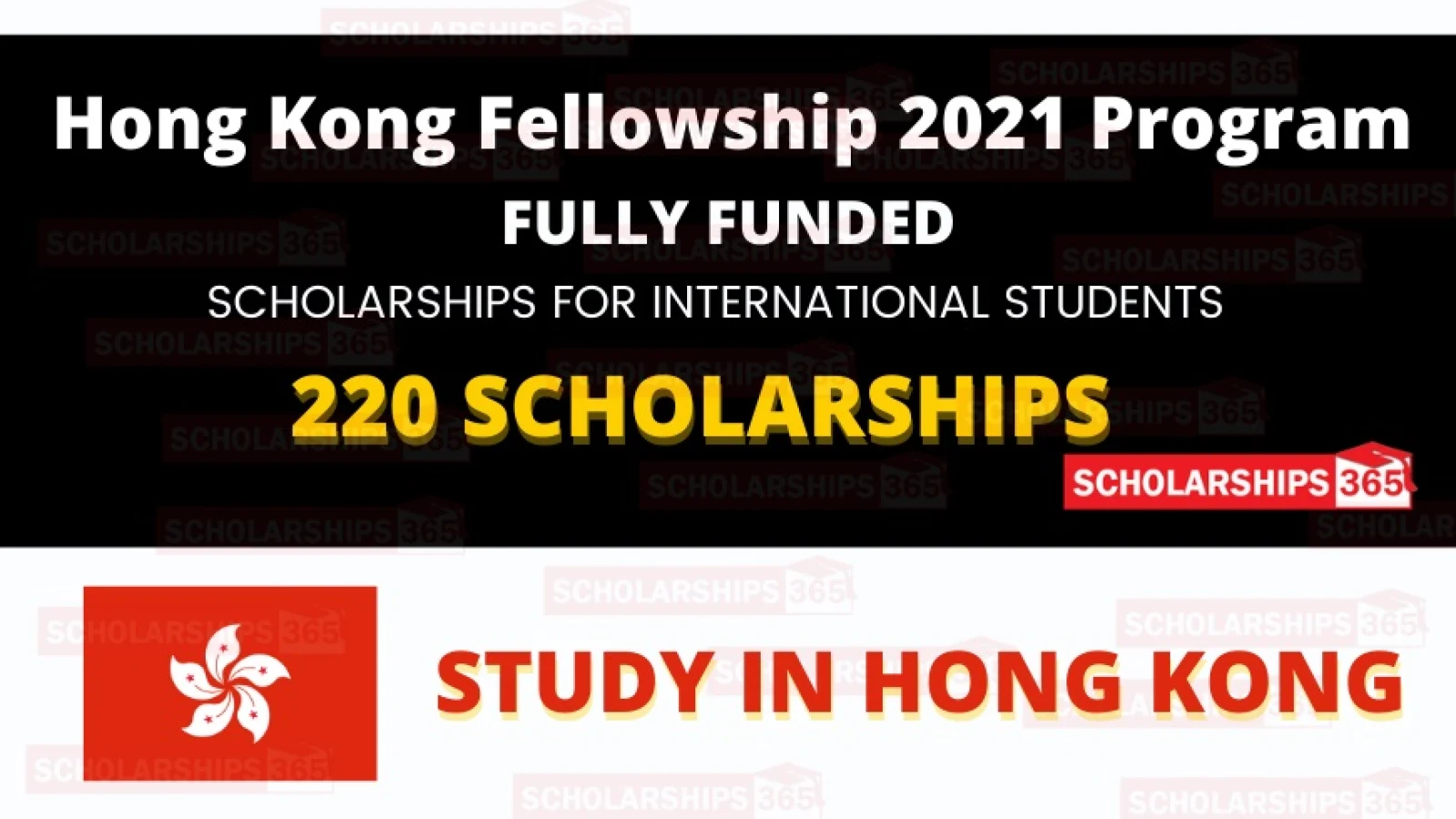 Hong Kong 300 PhD Fellowship Scheme Program 2021-22 - Fully Funded